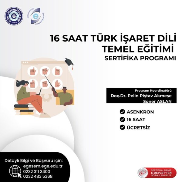 Türk İşaret Dili Temel Eğitimi Sertifika Programı