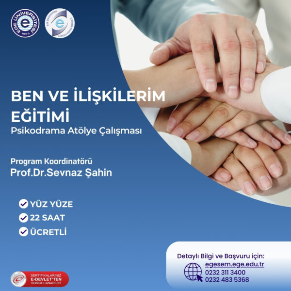 Ben ve İlişkilerim Eğitimi