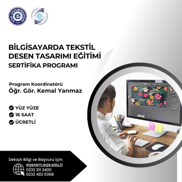 Bilgisayarda Tekstil Desen Tasarımı Eğitimi Sertifika Programı