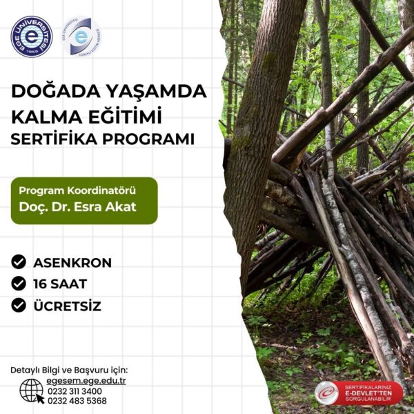 Doğada Yaşamda Kalma Eğitimi Sertifika Programı