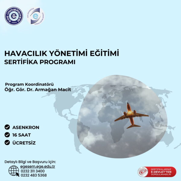 Havacılık Yönetimi Eğitimi Sertifika Programı