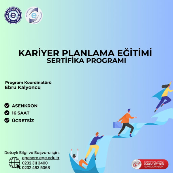 Kariyer Planlama Eğitimi Sertifika Programı