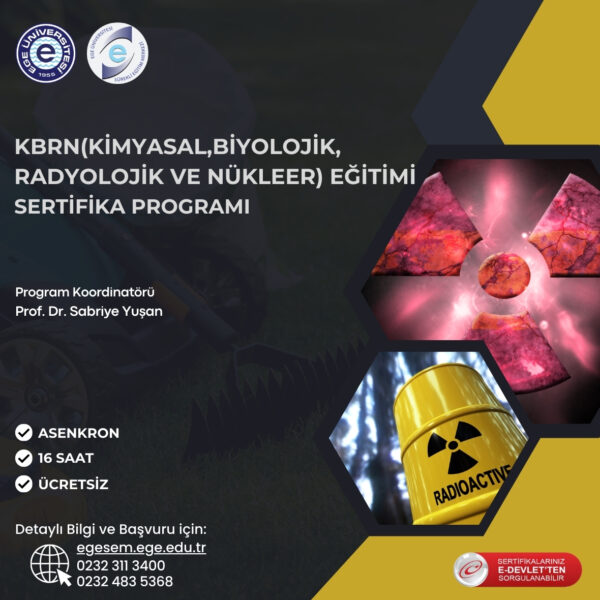 KBRN (Kimyasal, Biyolojik, Radyolojik ve Nükleer) Farkındalık Eğitimi