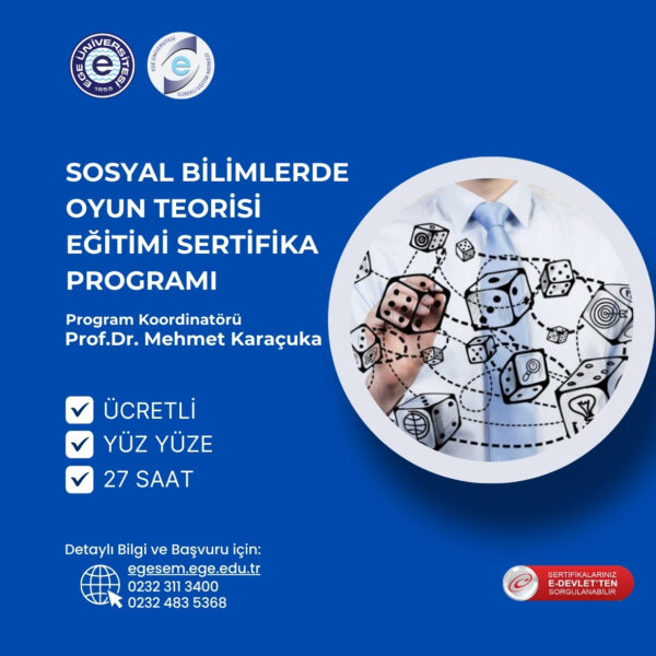 Sosyal Bilimlerde Oyun Teorisi Uygulamaları Eğitimi Sertifika Programı