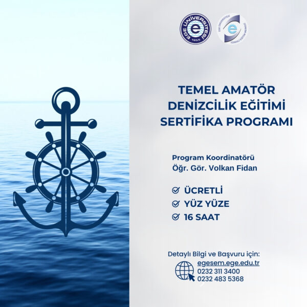 Temel Amatör Denizcilik Eğitimi Sertifika Programı