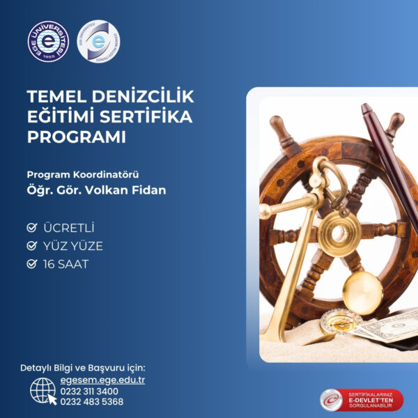 Temel Denizcilik Eğitimi Sertifika Programı