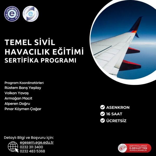 Temel Sivil Havacılık Eğitimi Sertifika Programı