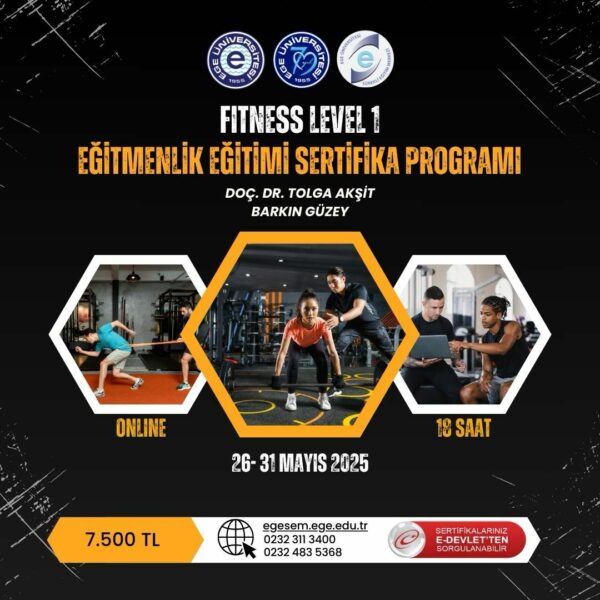 Fitness Level 1 Eğitmenlik Eğitimi Sertifika Programı