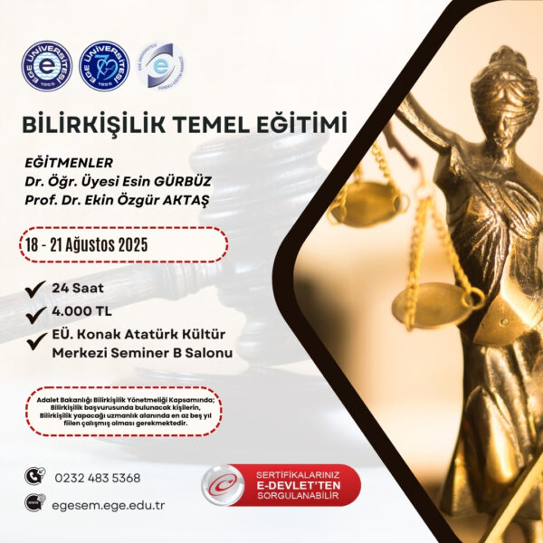Bilirkişilik Temel Eğitimi