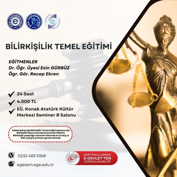 Bilirkişilik Temel Eğitimi