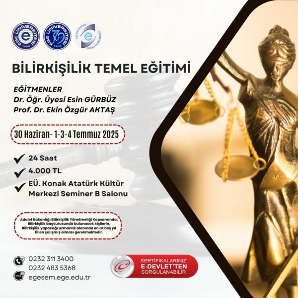 Bilirkişilik Temel Eğitimi
