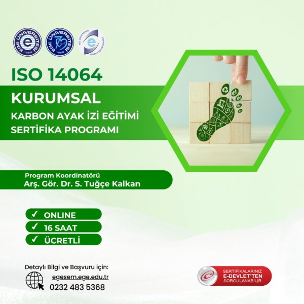ISO 14064 Kurumsal Karbon Ayak İzi Eğitimi Sertifika Programı
