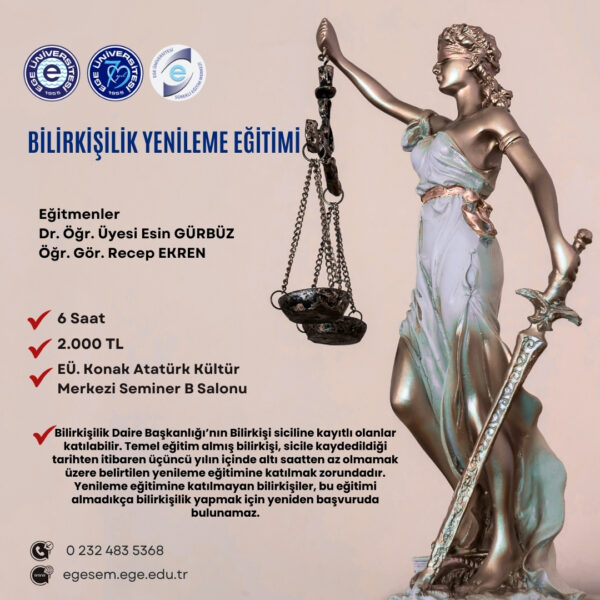 Bilirkişilik Yenileme Eğitimi